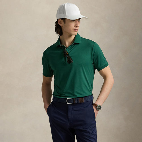 RLX Tailored Fit Airflow Jersey Polo Kelly Green