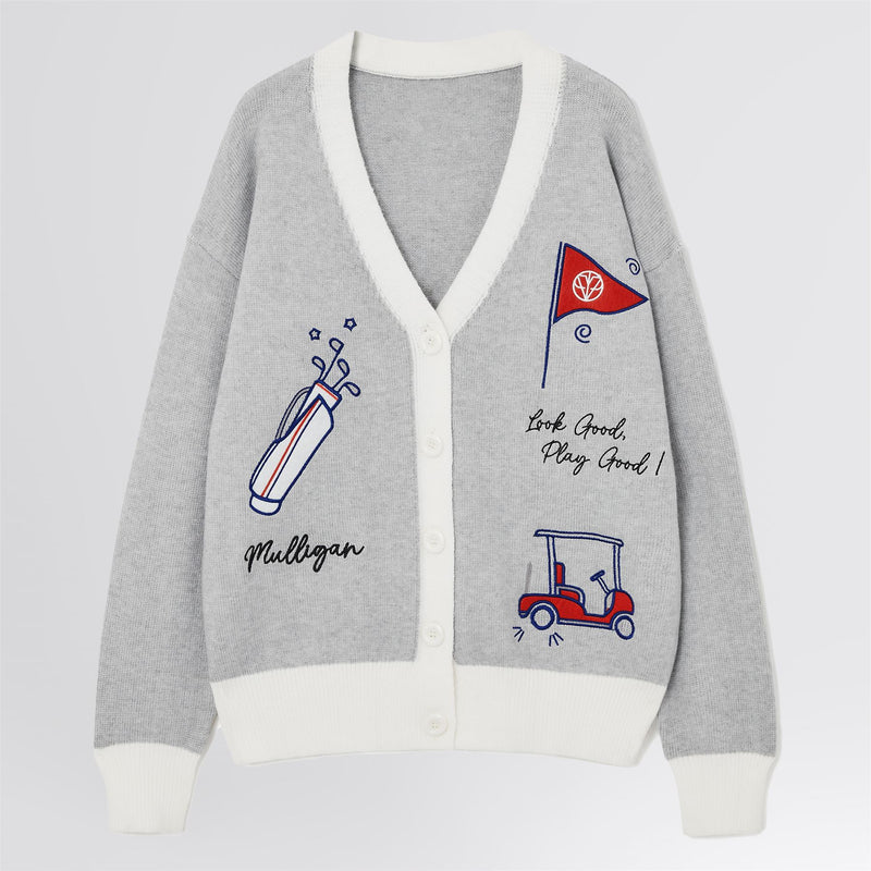 Sophie Cardigan Grey Multi