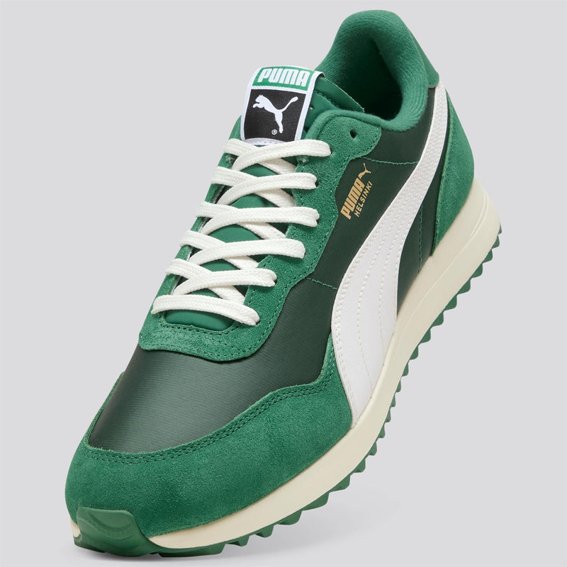 Helsinki G Spikeless Golf Shoes Vine/Puma White