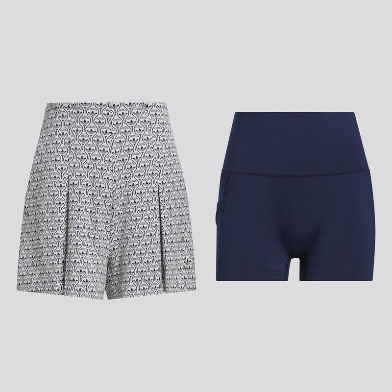 Originals All Over Skort Chalk White/Night Indigo