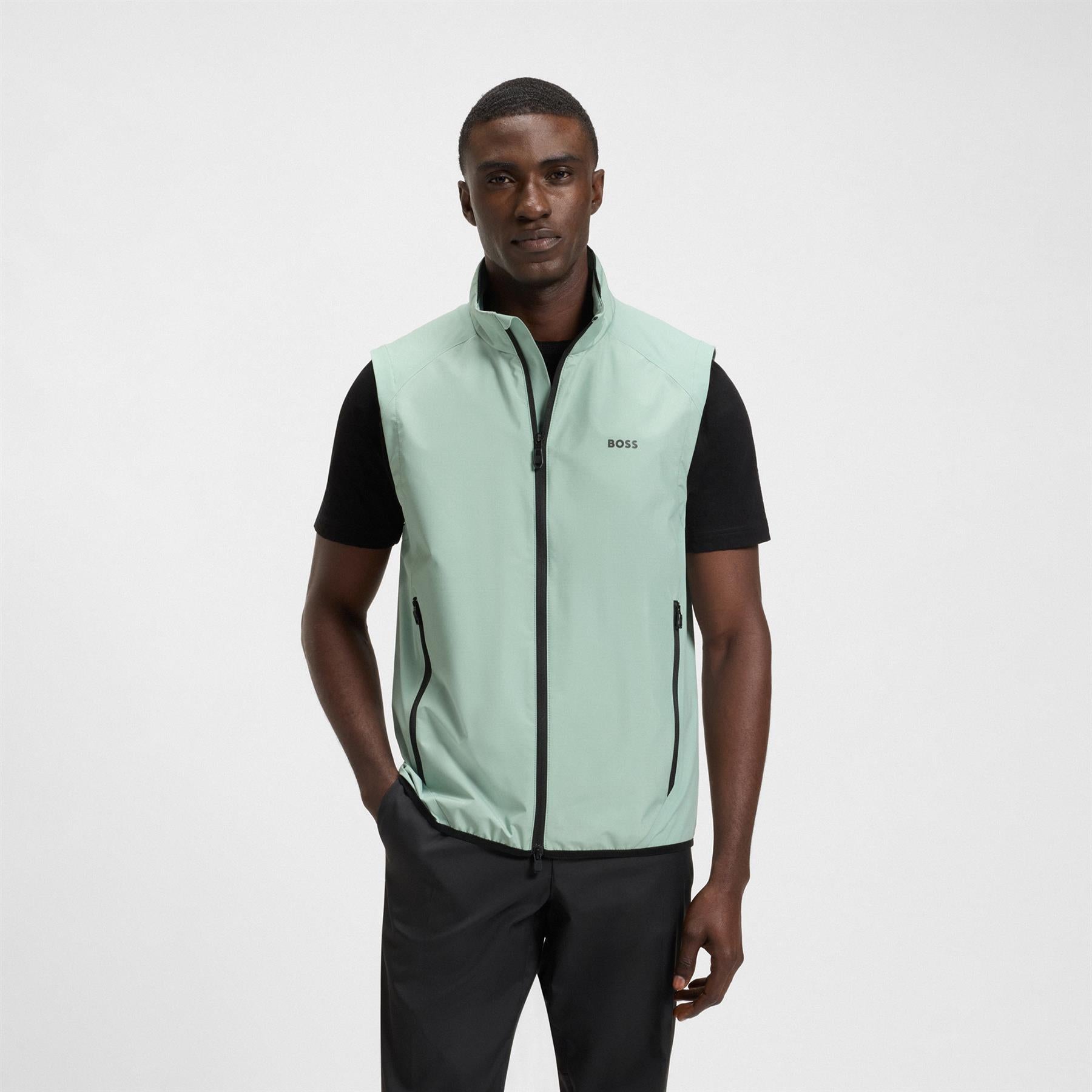 Hugo Boss V PUTT Golf Gilet - Green Hugo Boss V PUTT Golf Gilet - Green