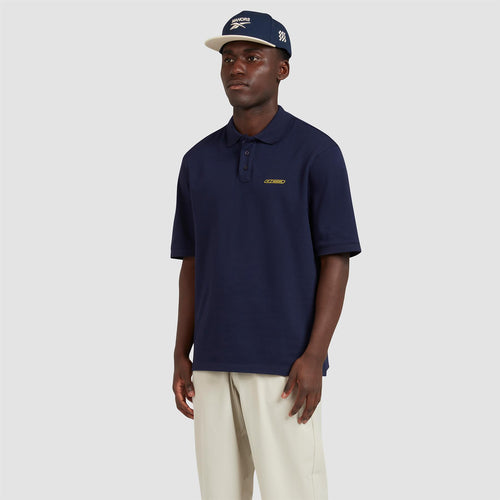 x Reebok Pique Polo Atlantic Blue