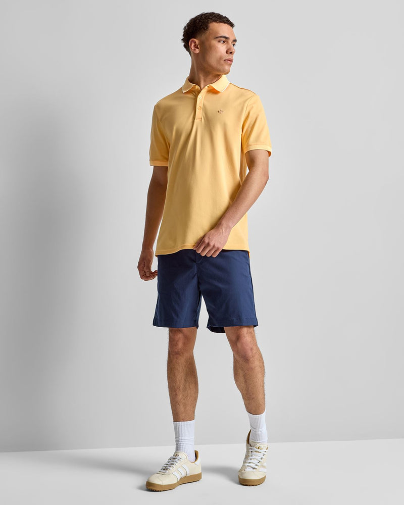 Originals Twistknit Trefoil Polo Ice Tangerine