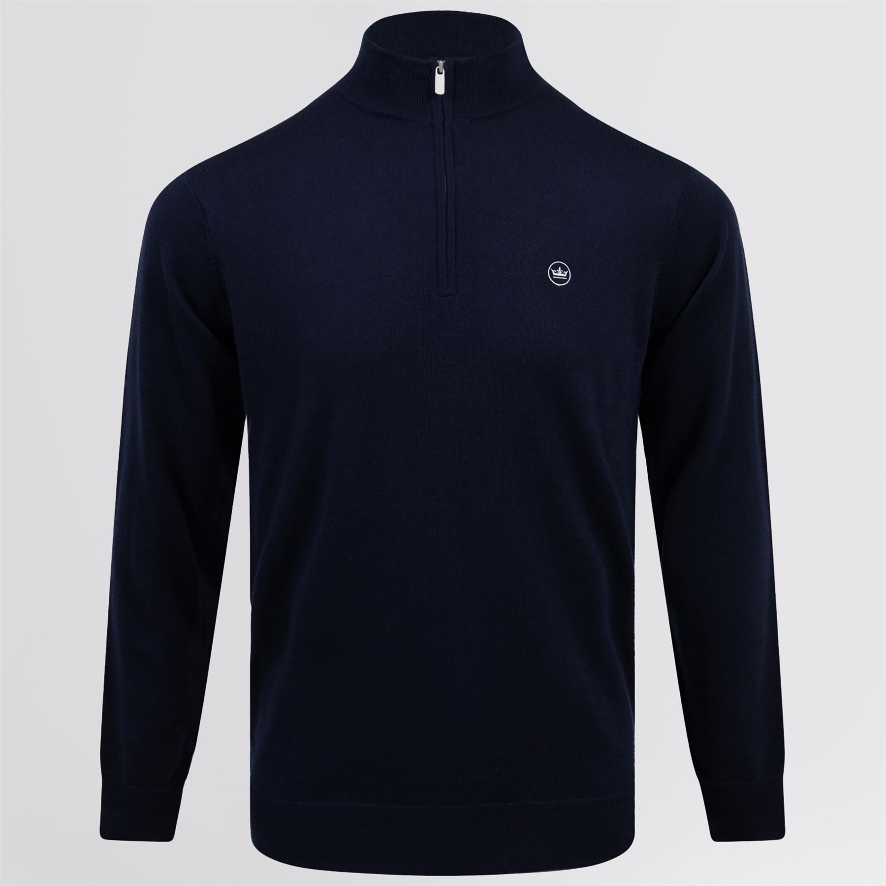 Autumn Crest Quarter Zip Knit Navy