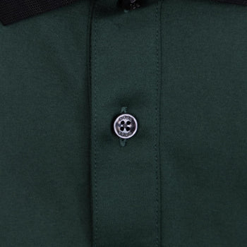 Phillipson 117 Cotton Polo Open Green