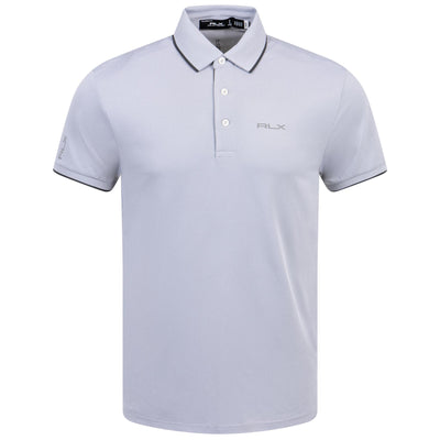 RLX Tailored Fit Recycled Poly Stretch Polo Peak Grey - SS24