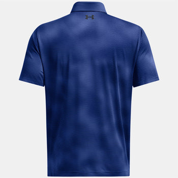 Playoff 3.0 Printed Polo Tech Blue/Black