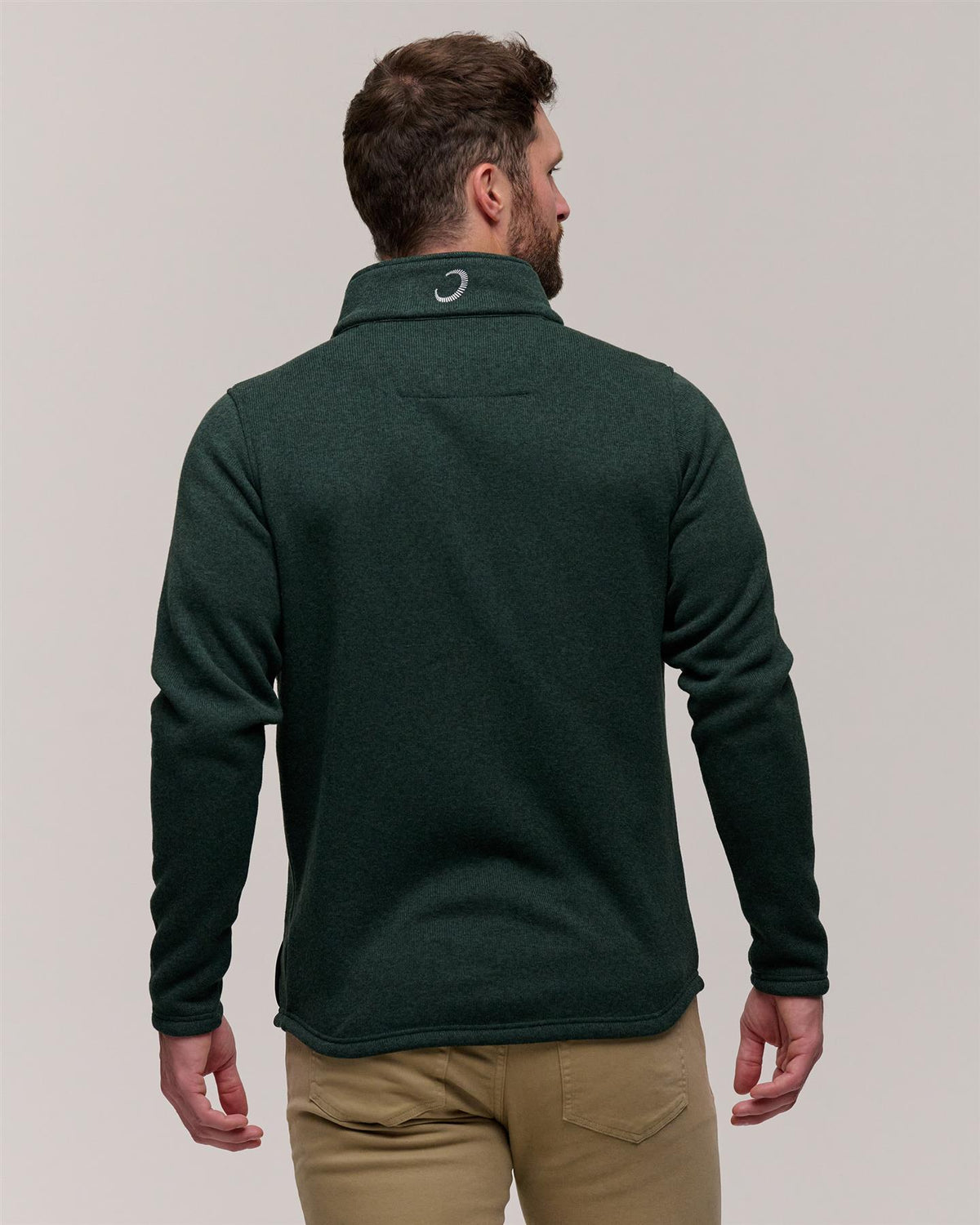 Maier Sweater Knit Fleece Jacket Night Forest Heather