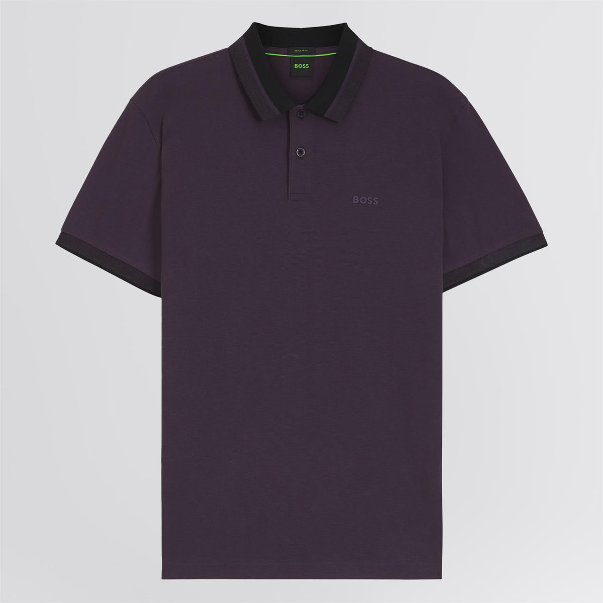 Hole19 Logo Polo Medium Purple