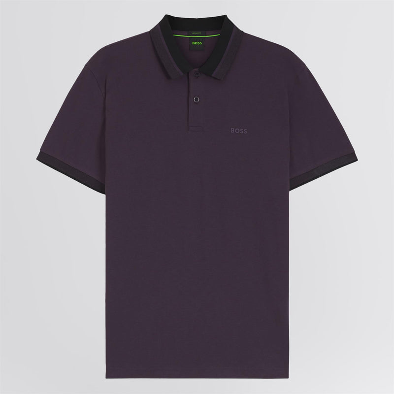 Hole19 Logo Polo Medium Purple