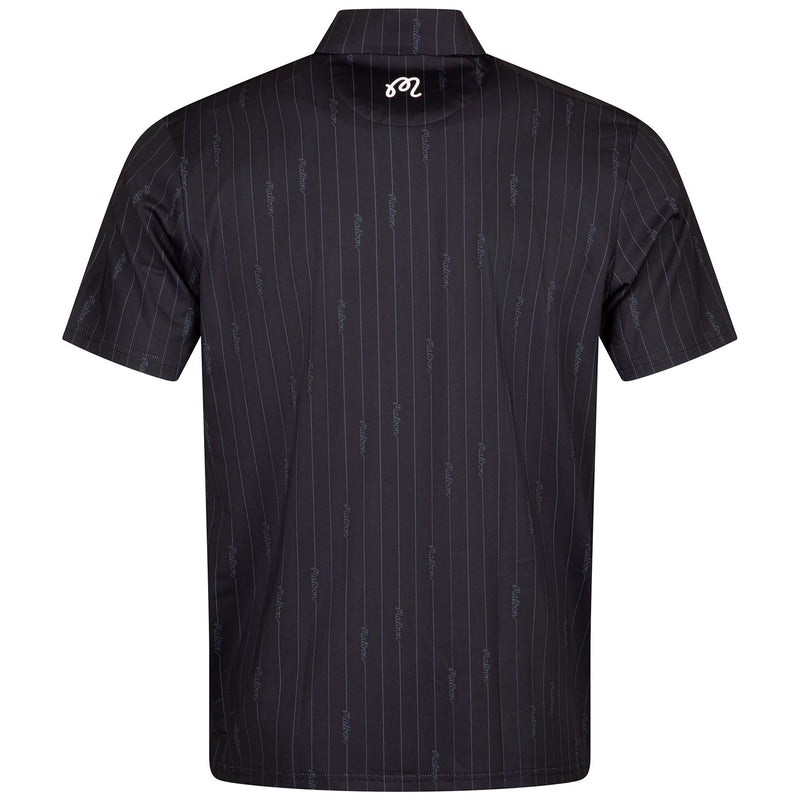 Evergreen Performance Pique Polo Black/Cool Grey