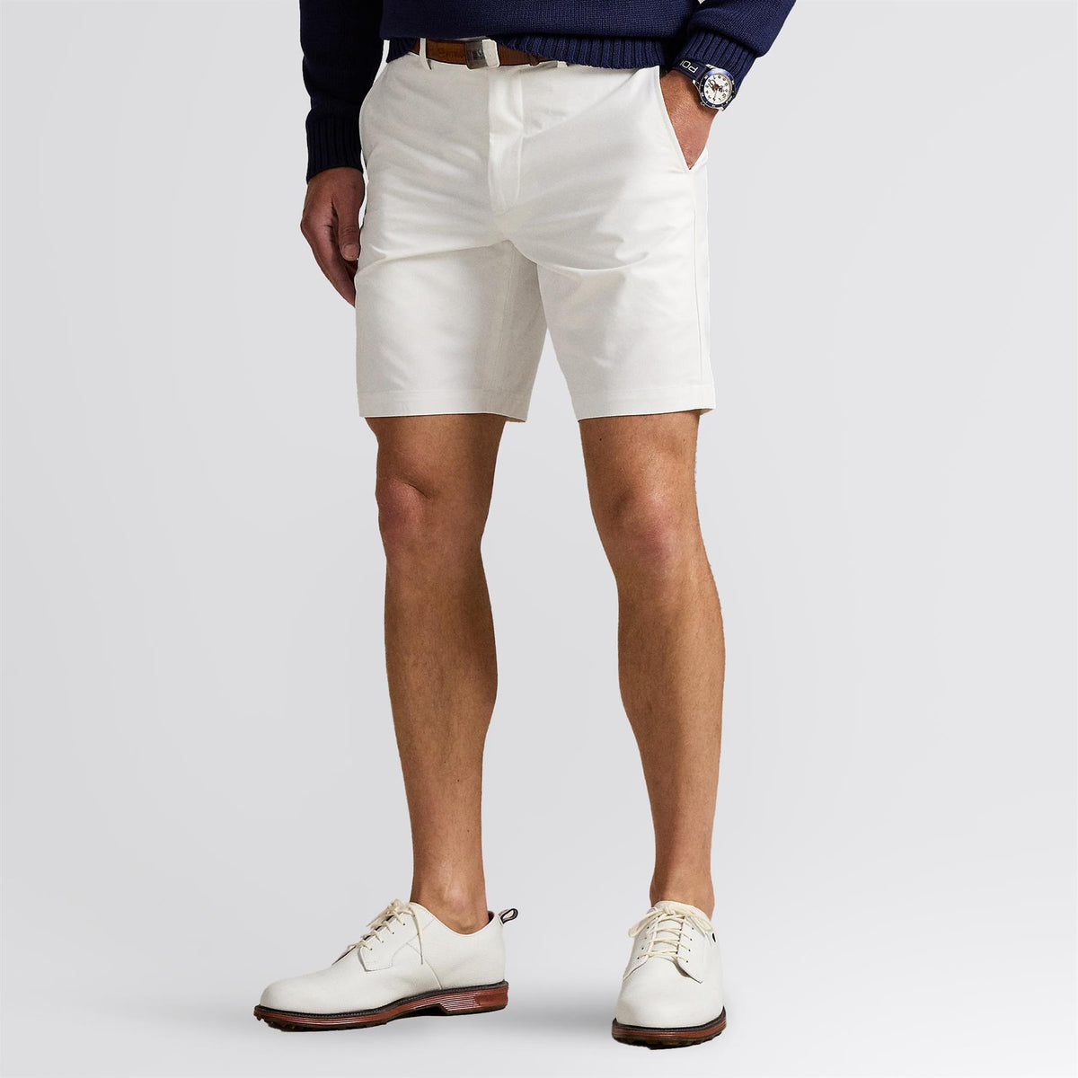 RLX 9-Inch Tailored Fit Performance Shorts Ceramic White
