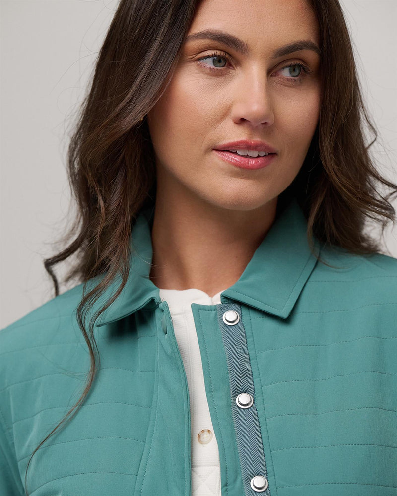 Avery Windproof Shirt Jacket Agave