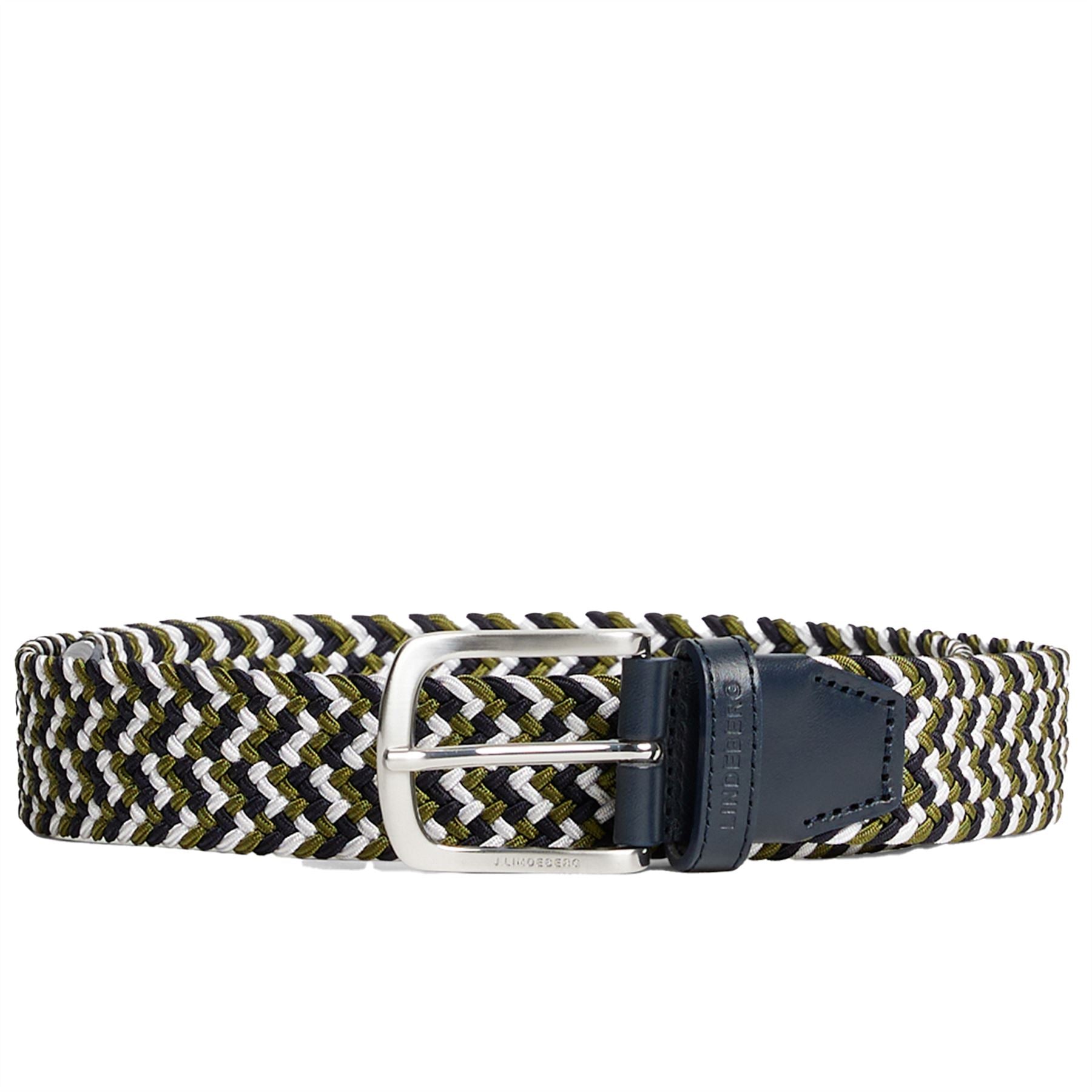 Bubba Braided Elastic Belt JL Navy