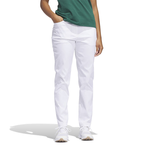 Womens Ultimate365 Twistweave Five Pocket Trousers White - SS25