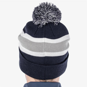 Leighton INTERFACE-1 Beanie Navy/Cool Grey/White