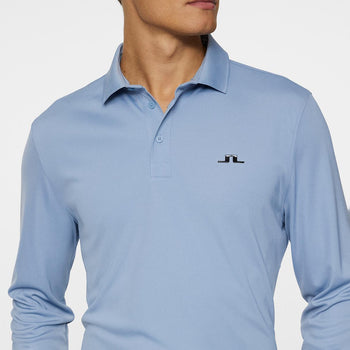 Gustaf LS Regular Fit Polo Rain Washed