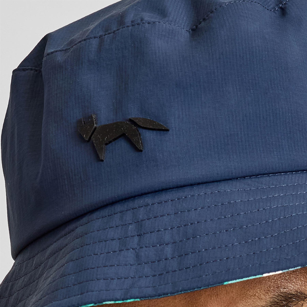 Bucket Hat Print Navy