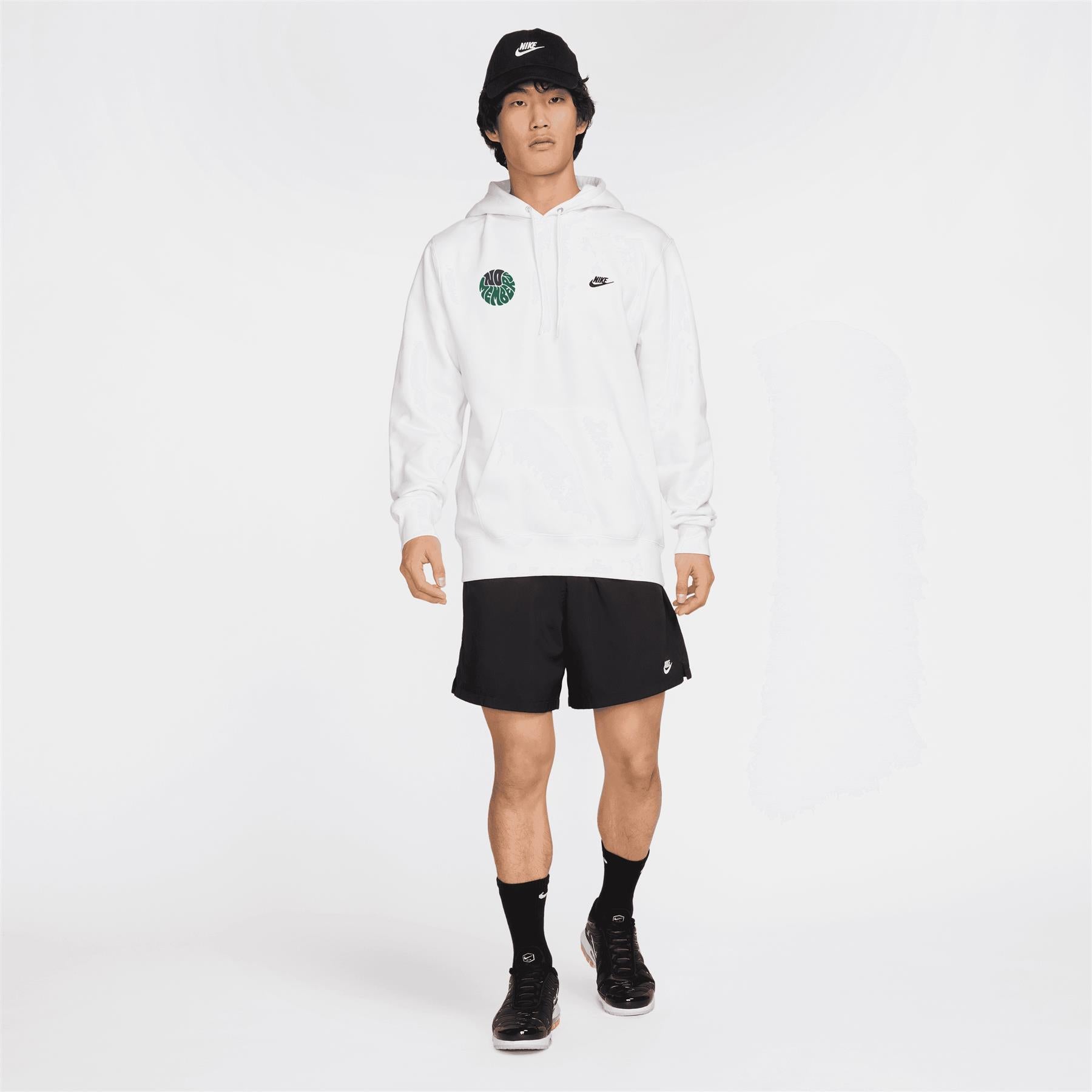 Nike No Members x Nike Golf Club Hoodie White/Black