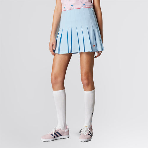 Pleated Skort Clear Sky