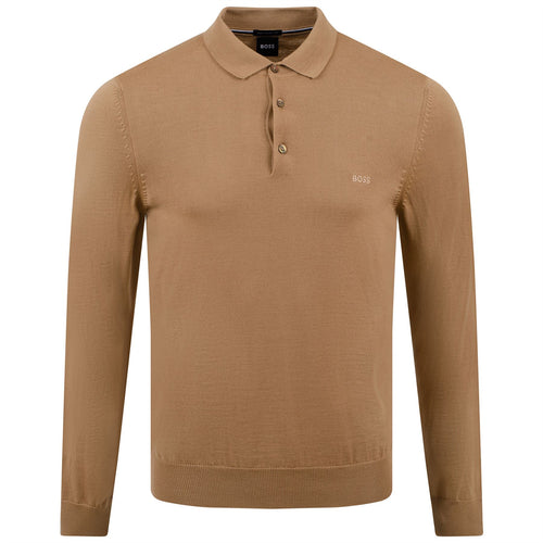 Bono-L Sweat-shirt Regular Fit en laine tricotée Beige Moyen - W23