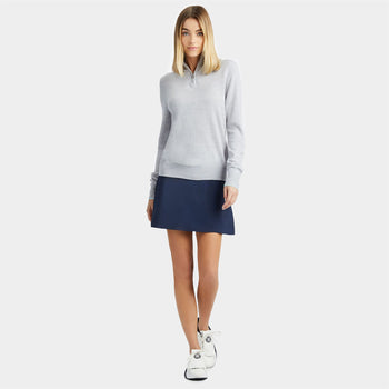 Silky Tech Nylon Skirt Twilight