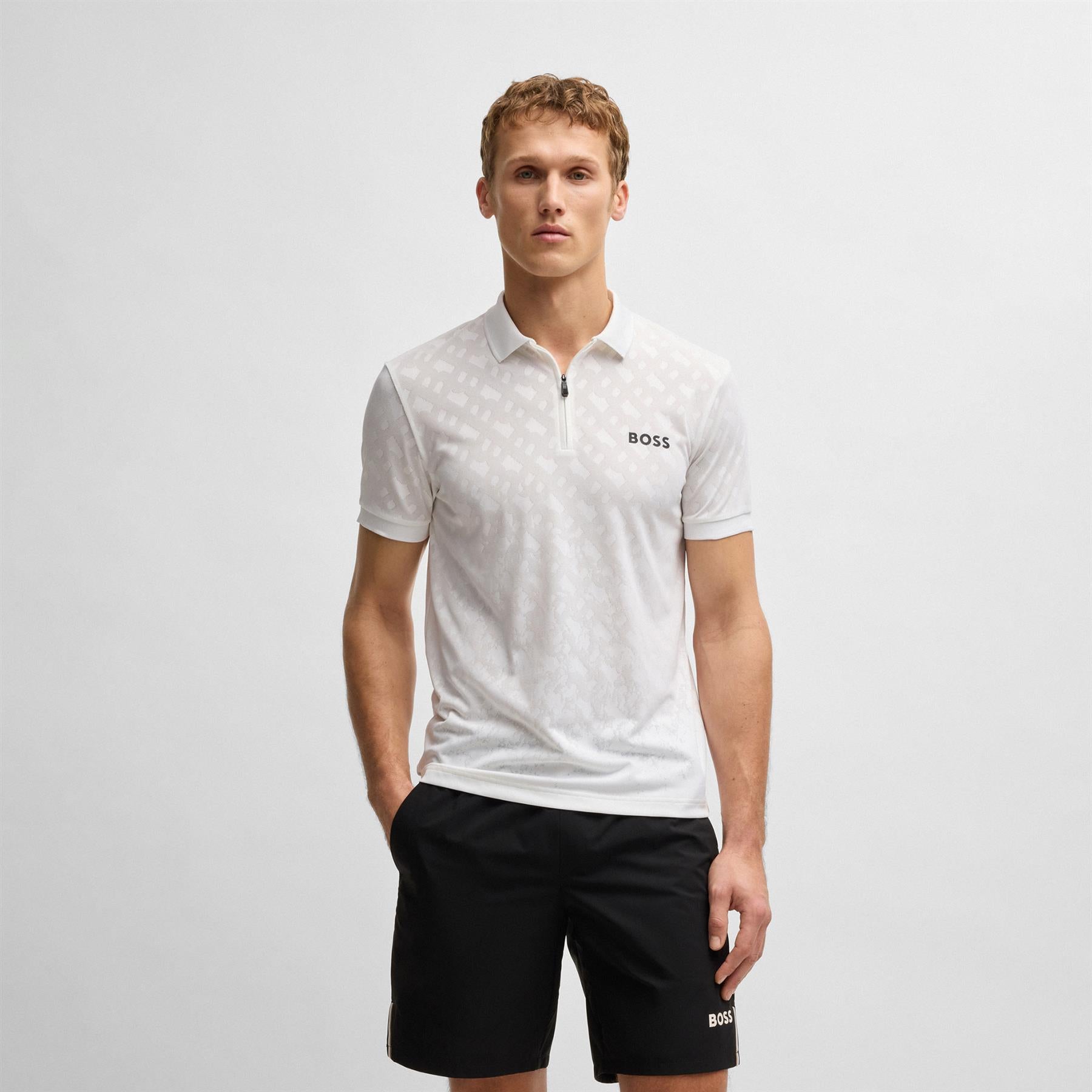 Philix TOC Jacquard Polo White