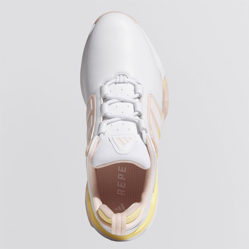 ADIPOWER '26 Spikeless Golf Shoes Footwear White/Blush Pink/Ice Tangerine