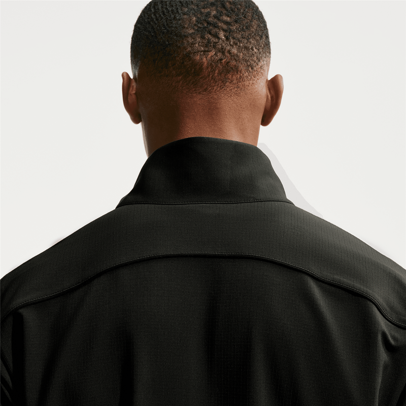 Repel Soft Shell Half Zip Jacket Black