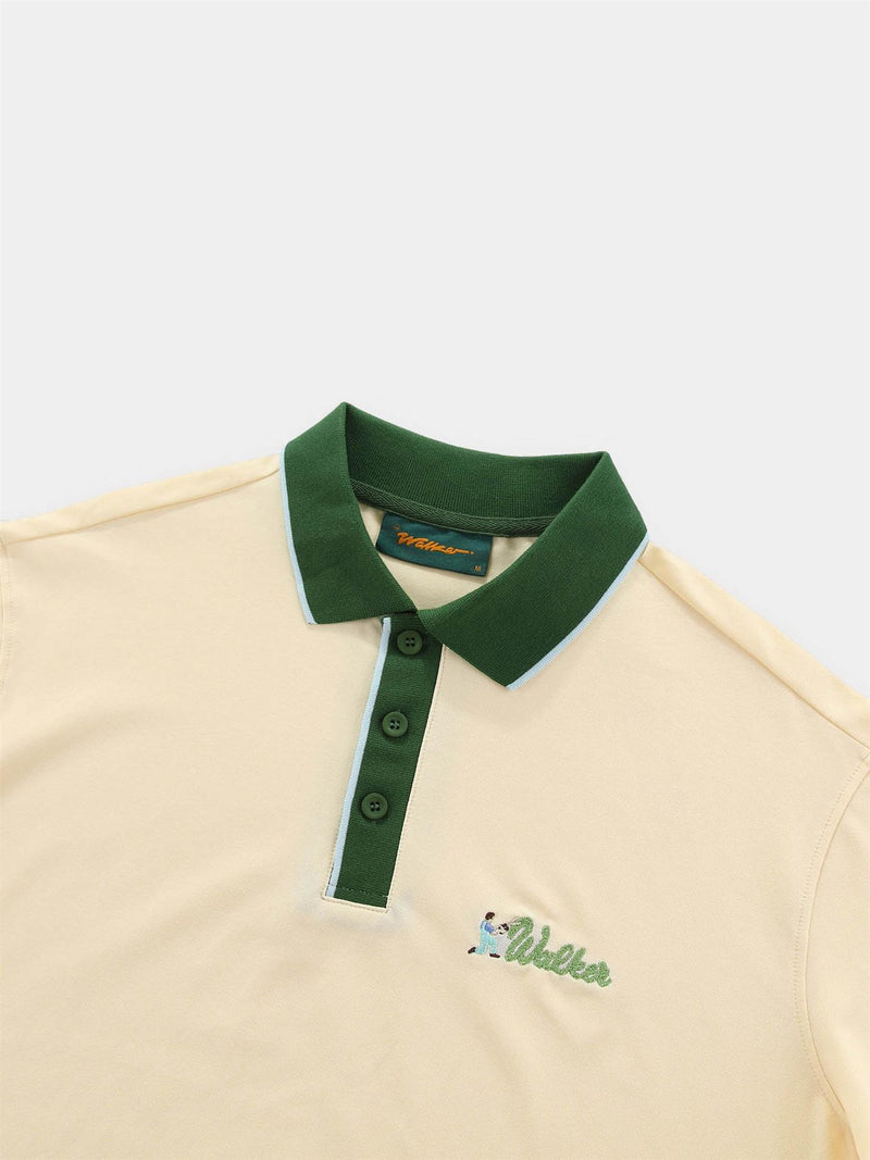 Hedge Featherlite Polo Lemon/Forest