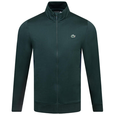 Full Zip Ripstop Classic Fit Recycled Polyester Mid Layer Green - AW23