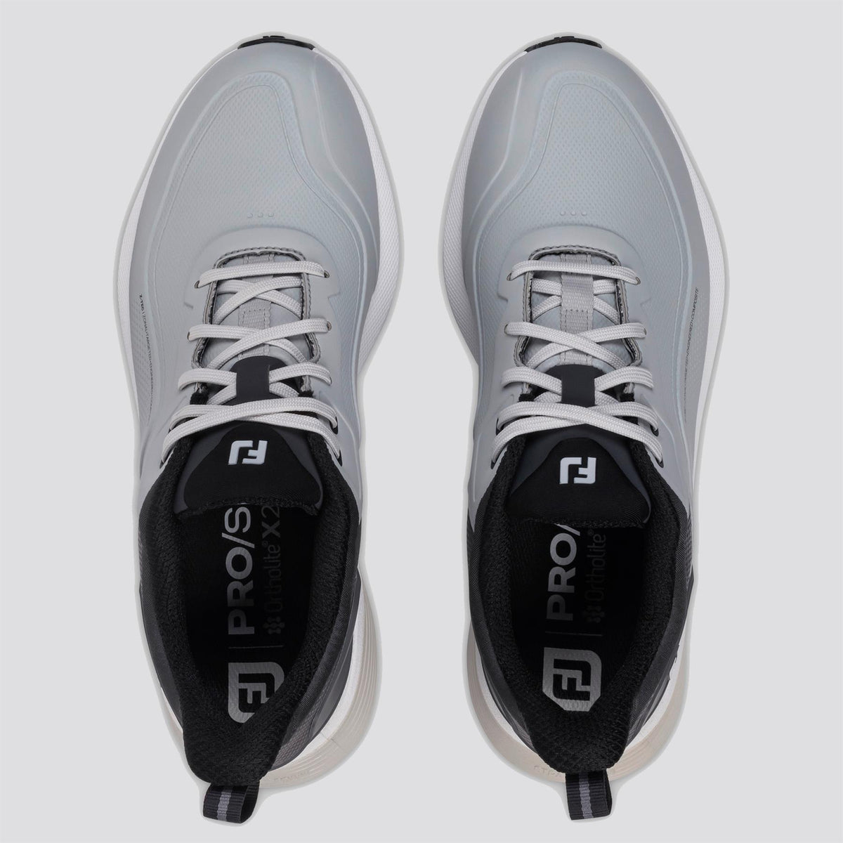 Pro Spikeless Golf Shoes Grey/Grey/White