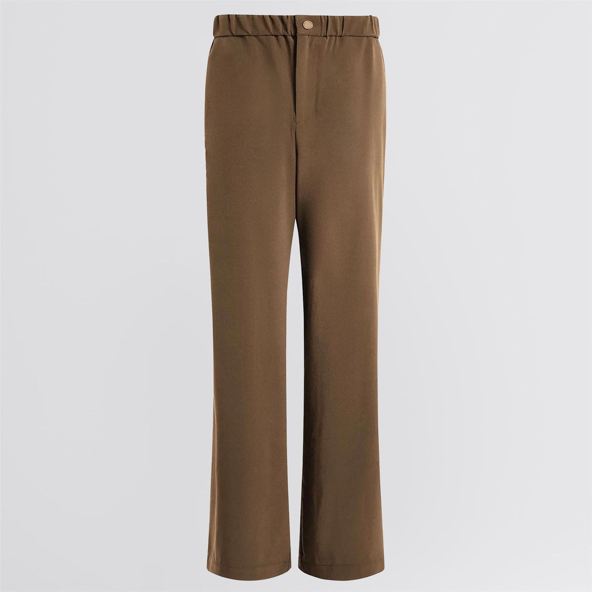 Kayson Wide Leg 2.0 29.5 Inch Trousers Taupe Stone