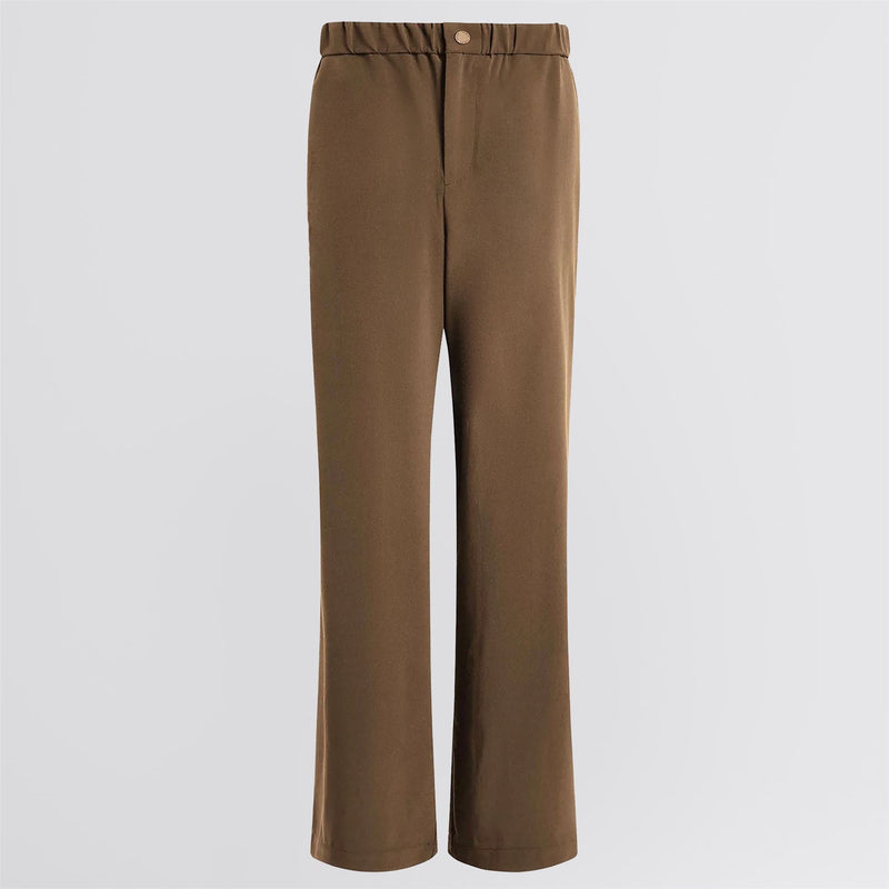 Kayson Wide Leg 2.0 29.5 Inch Trousers Taupe Stone