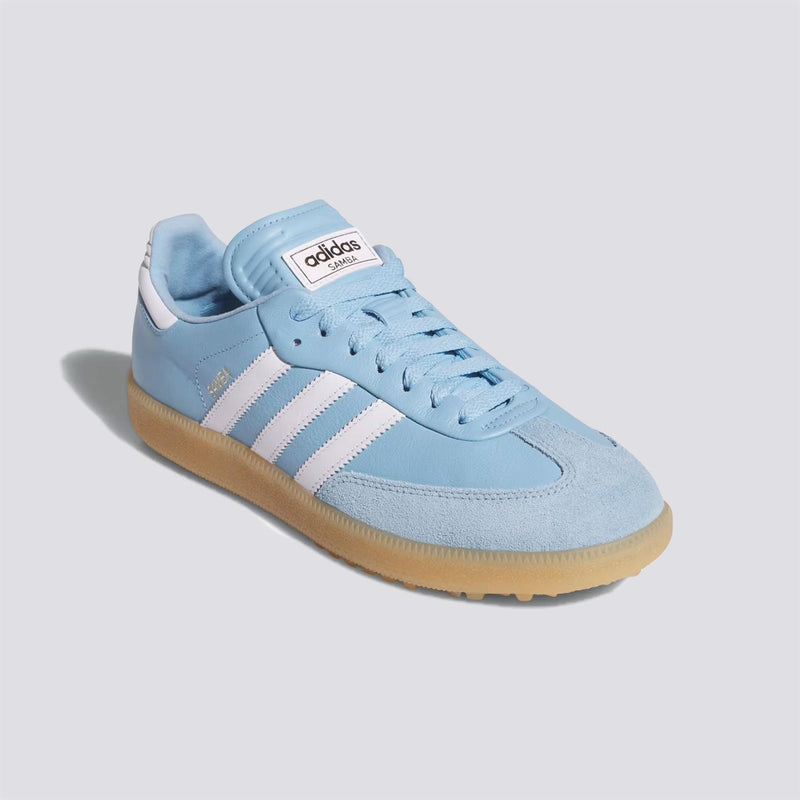 adidas Originals Samba Spikeless Golf Shoes Collegiate Blue/Footwear White/Gum