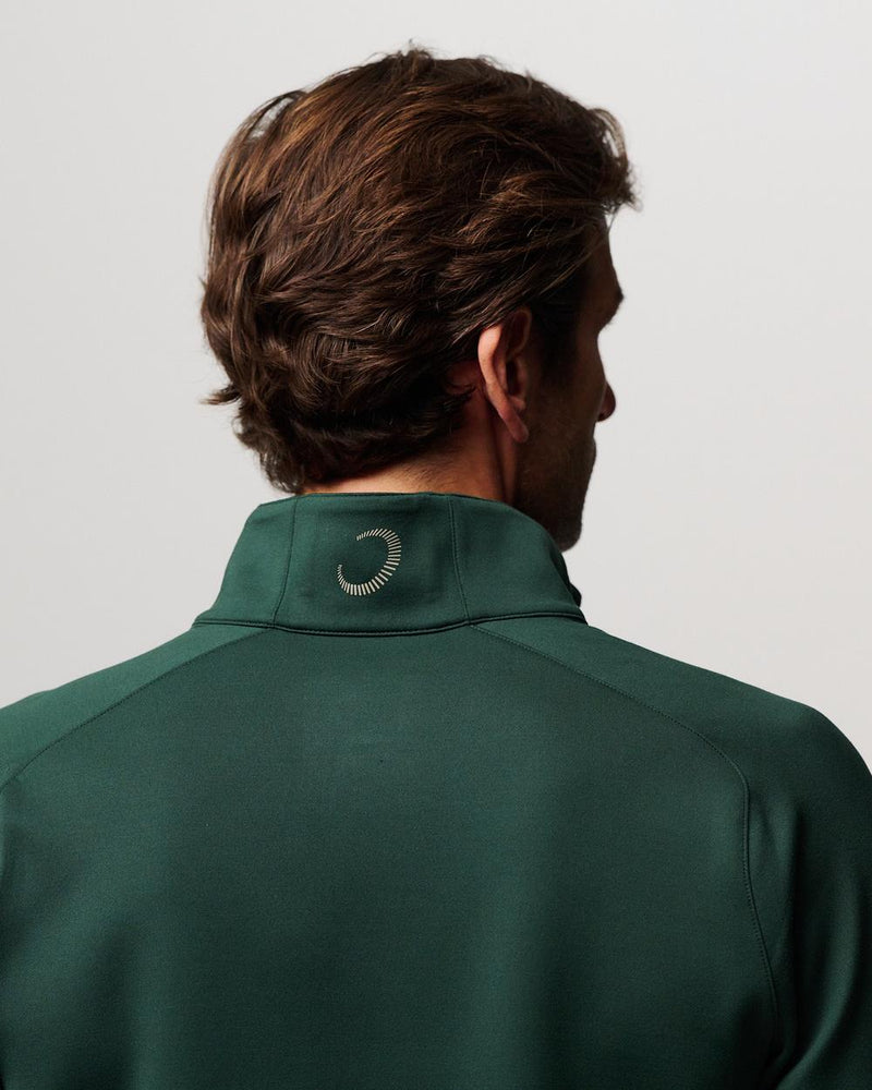 TKO Quarter Zip Pullover Racing Green