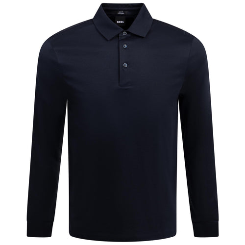 Pleins 17 LS Polo Dark Blue - SS25