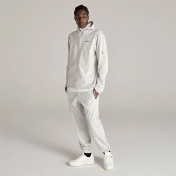 Malbon Golf Performance Full Zip Shell Jacket Slate | TRENDYGOLF.COM