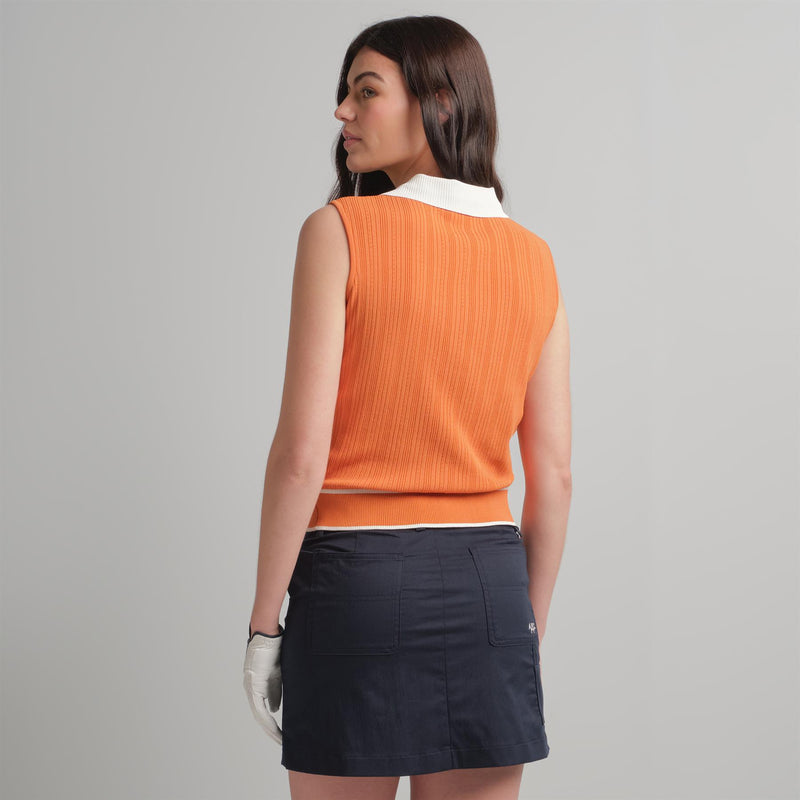 Syra Sleeveless Polo