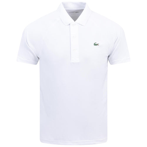 Breathable Interlock Sport Polo White - 2024