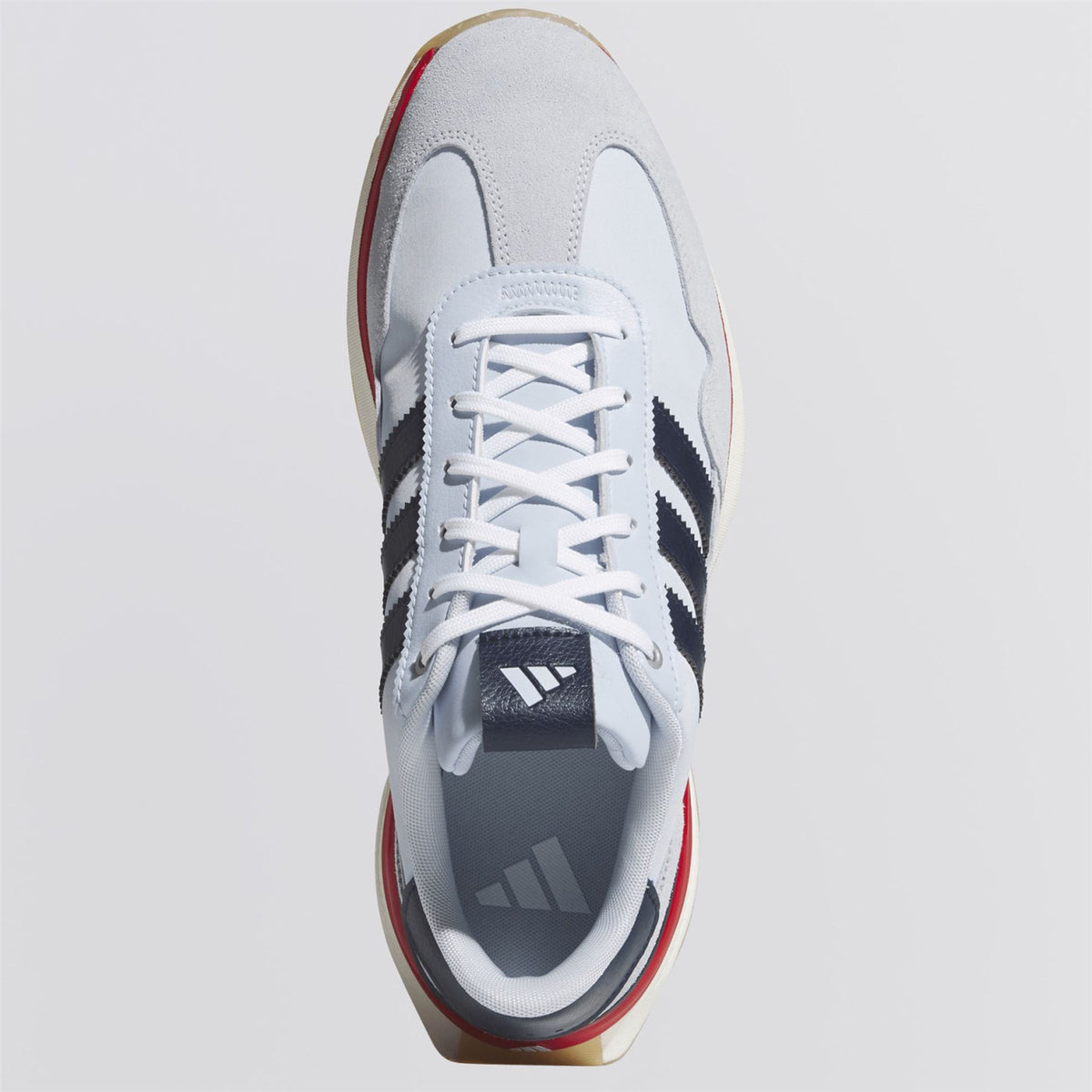 S2G '26 Spikeless Golf Shoes Crystal Sky/Collegiate Navy/Better Scarlet