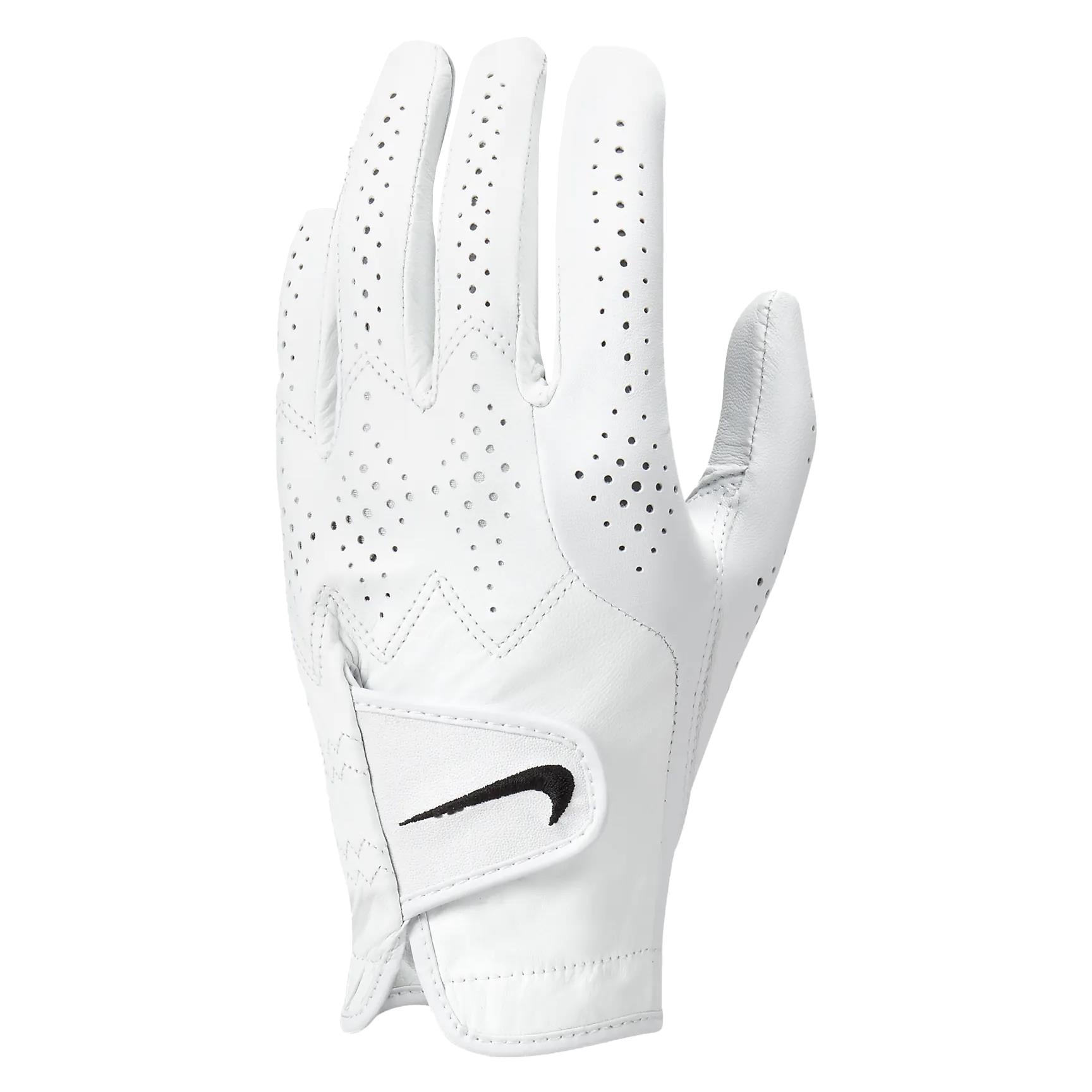Tour Classic IV Leather Left Glove Pearl White/Black