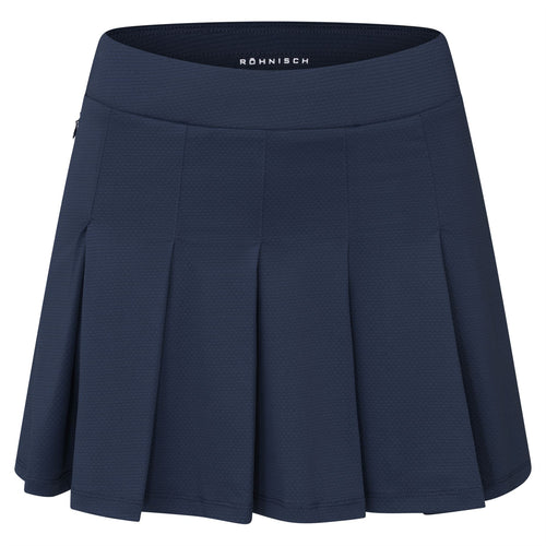 Womens Nicky Pleated Skort Navy - SS25