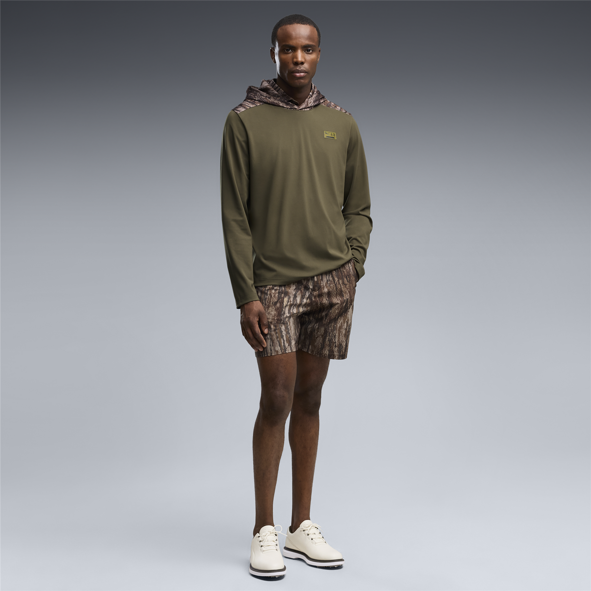 x REALTREE Cloudspun Tech Hoodie Dusty Olive