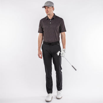 Mani Ventil8+ Breathable Regular Fit Polo Black