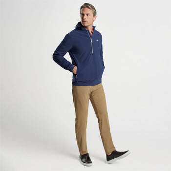 Quest Half Zip Hooded Jacket Navy