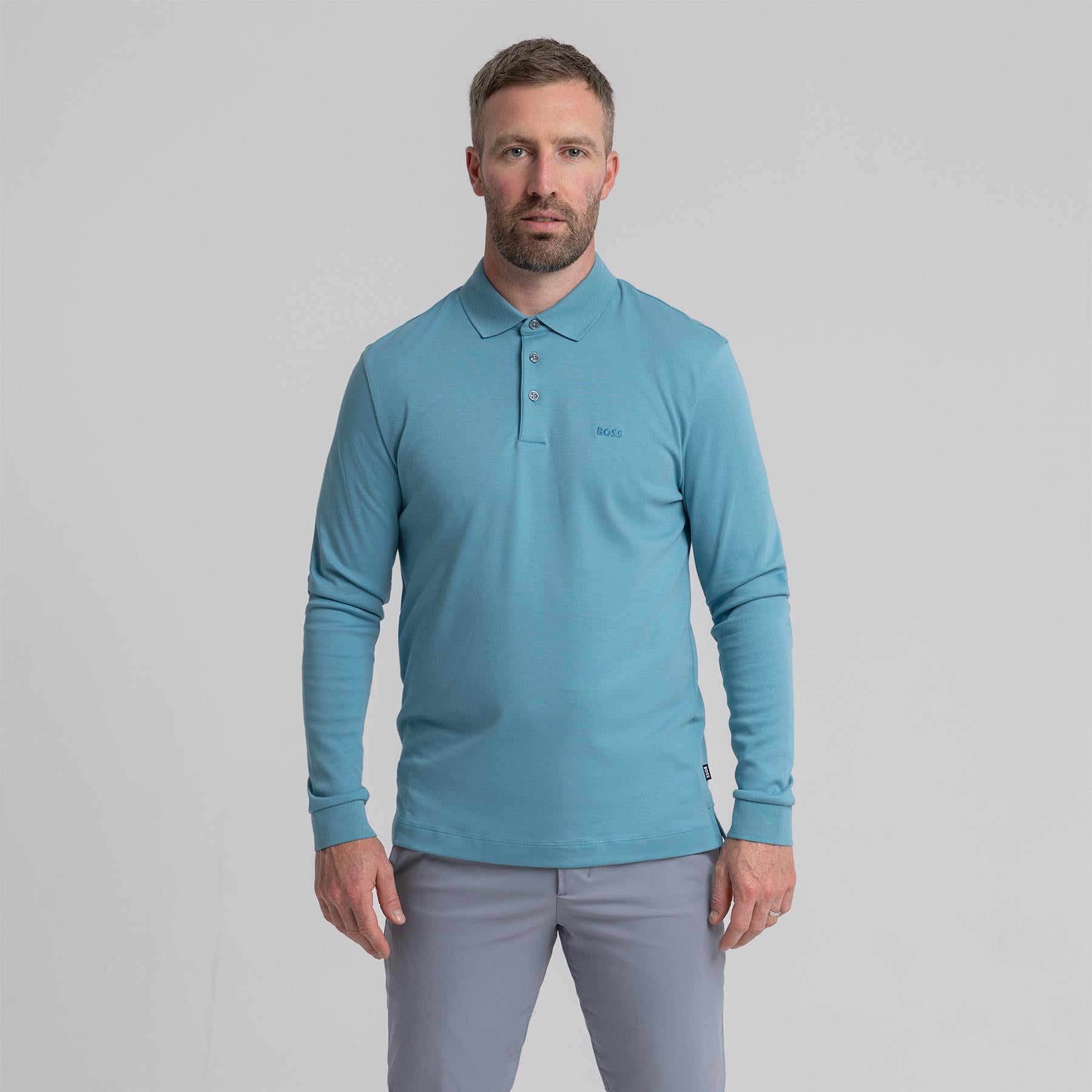 Pado 30 LS Polo Light Blue