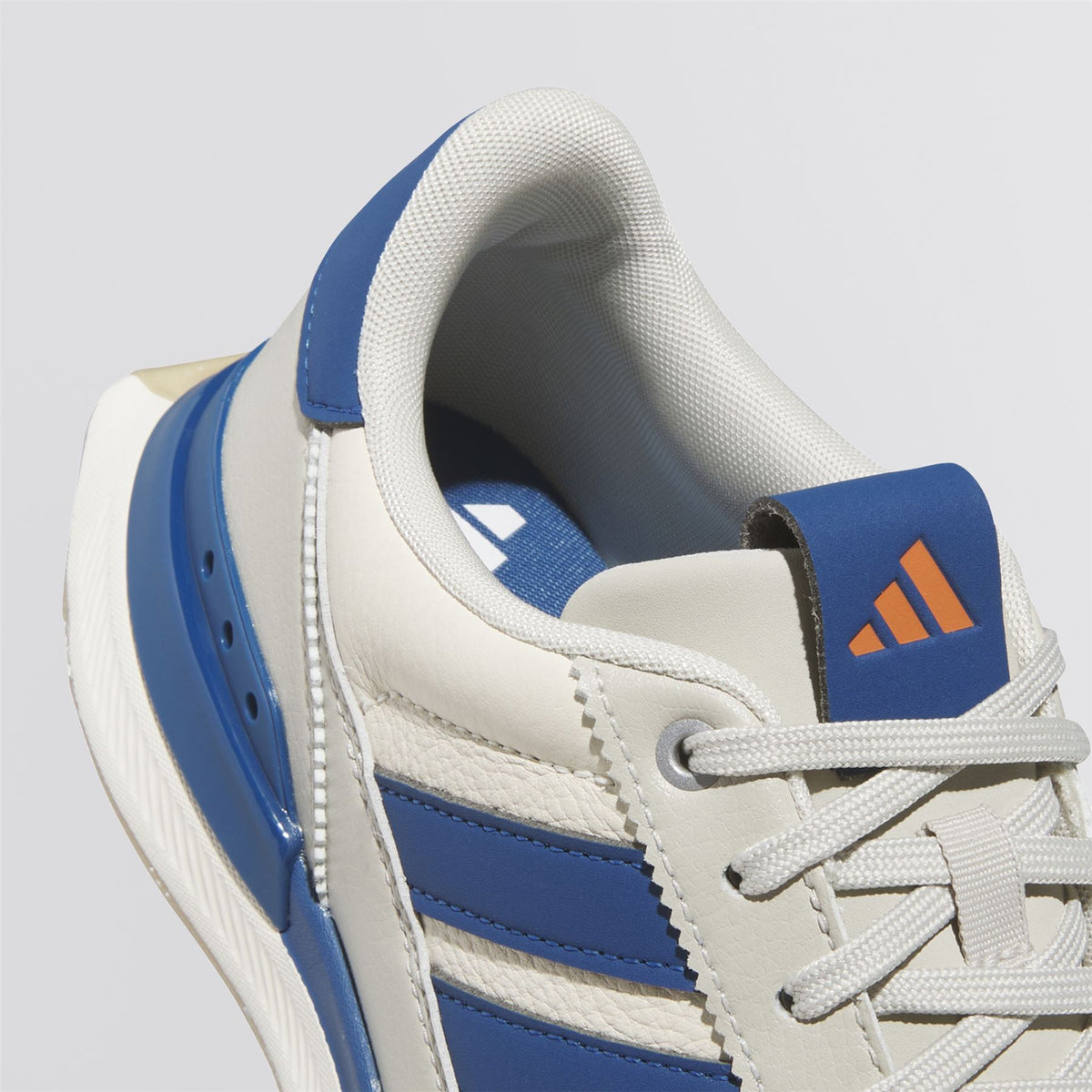 S2G '26 Leather Spikeless Golf Shoes Chalk White/Dusky Petrol/Wonder Alumina