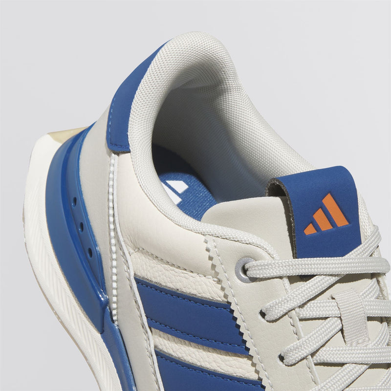 S2G '26 Leather Spikeless Golf Shoes Chalk White/Dusky Petrol/Wonder Alumina