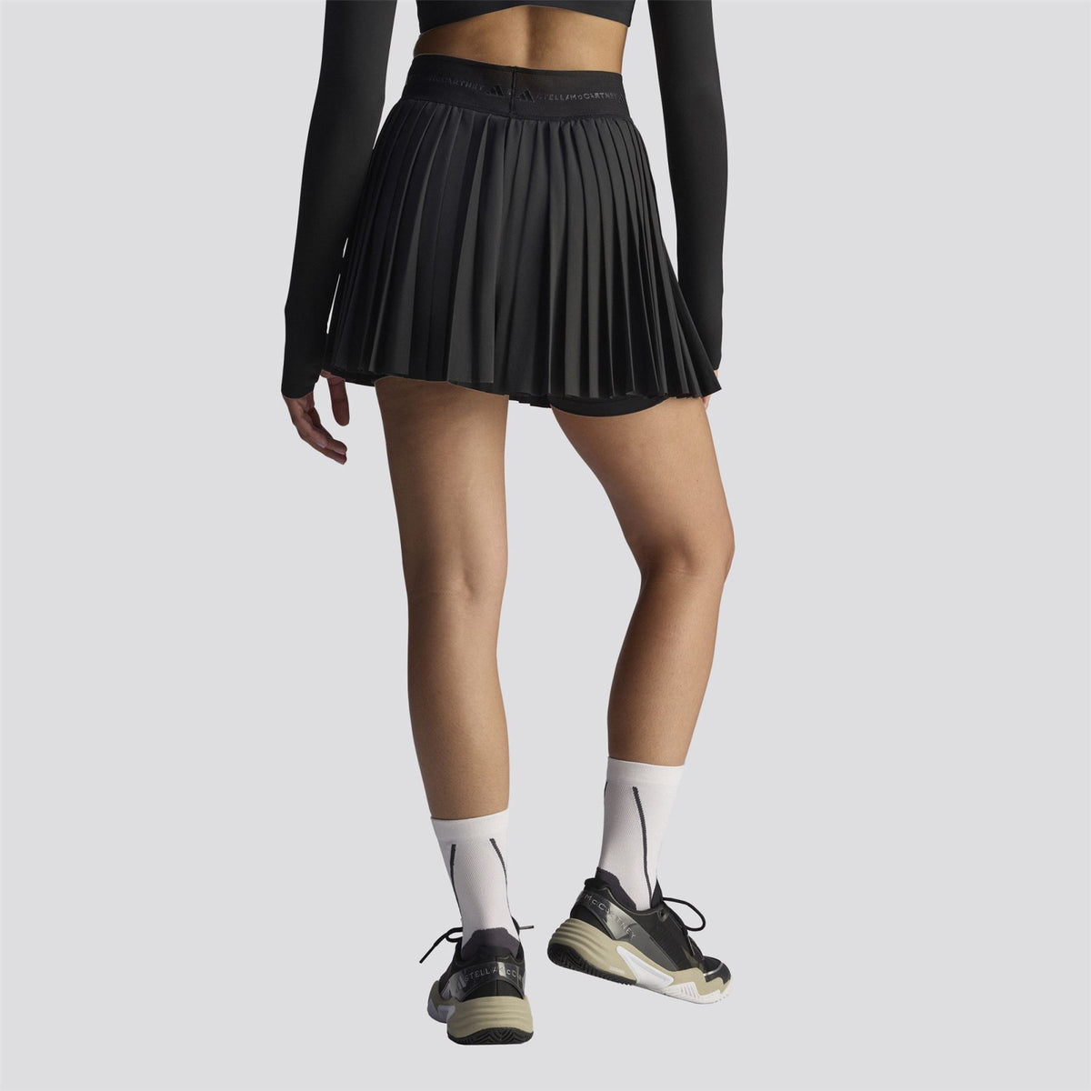 Training Pleated Skort Black